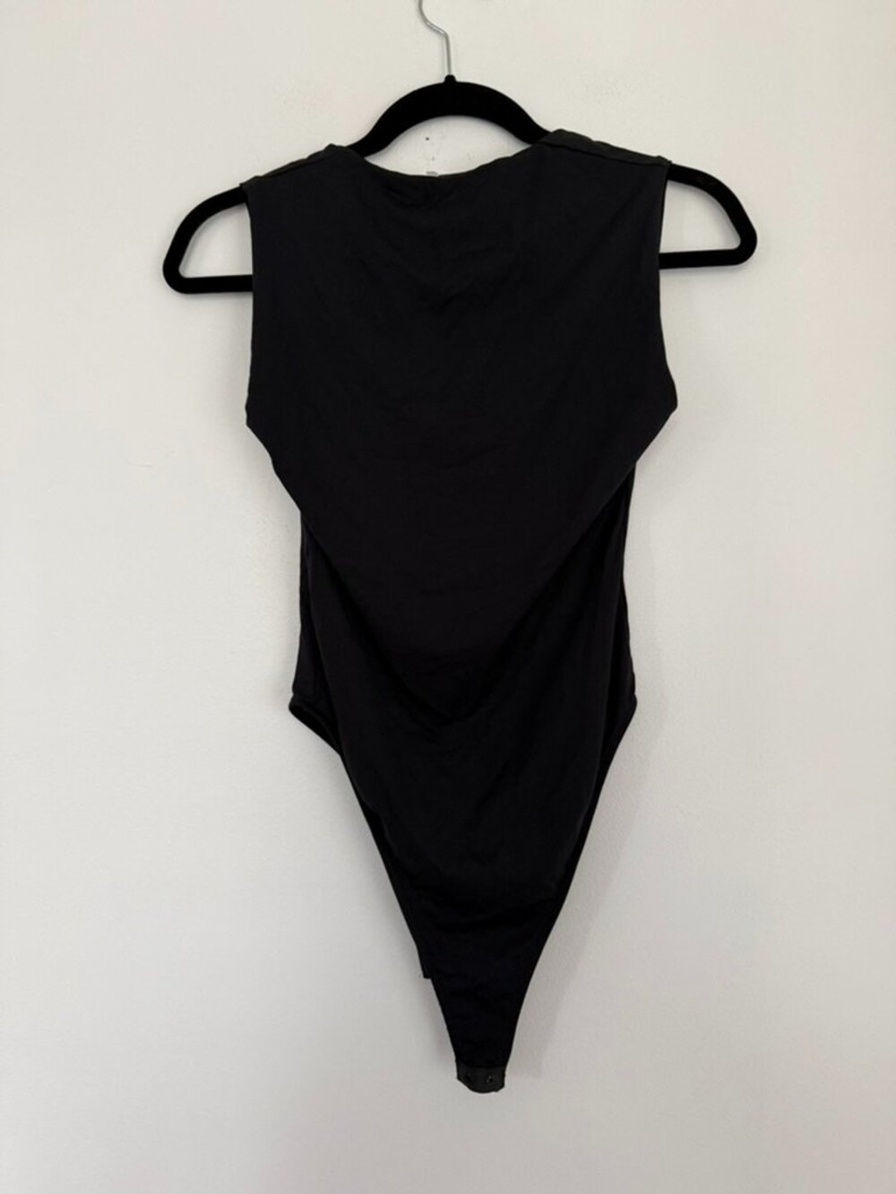 Zara Black Sleeveless Square Neck Bodysuit Size M - Picture 9 of 10